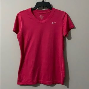 NIKE DRI-FIT U-Neck Shirt Size Medium